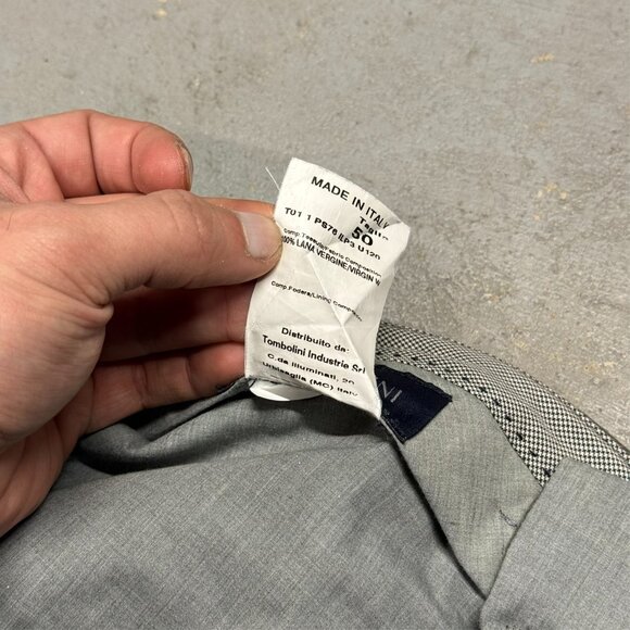 Tombolini 100% Wool Trousers Brown Pants 5 Pocket Chinos Made in Italy 32x31 - Picture 7 of 12